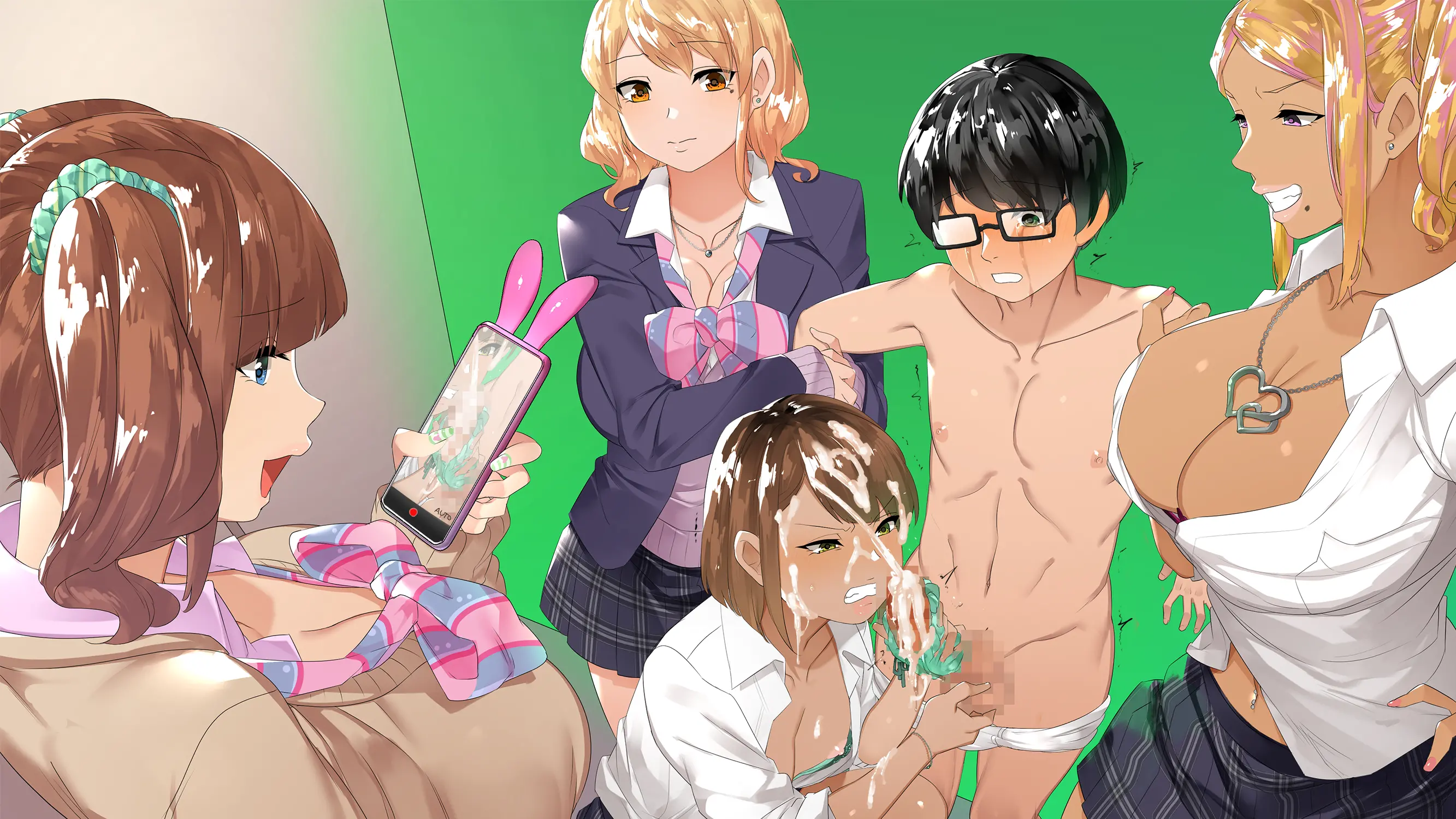 Gal×Batsu Game+InCha=Harem!?